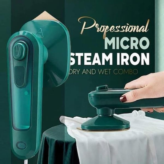 Portable Micro Steam Iron – Compact Handheld Garment Steamer